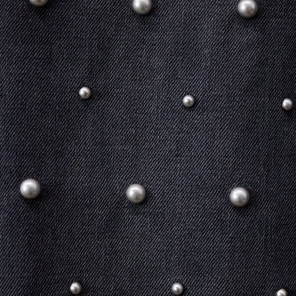 Isabel Marant Etoile Beaded Dulano Denim Trousers - Picture 7 of 12